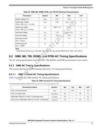 KMPC8540PX667LC Datasheet Page 23