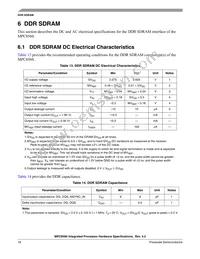 KMPC8560PX667JB Datasheet Page 18