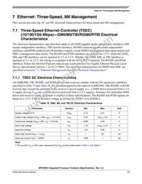 KMPC8560PX667JB Datasheet Page 23