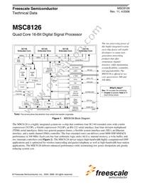 KMSC8126VT8000 Datasheet Cover