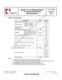 KMX61-1021-PR Datasheet Page 7
