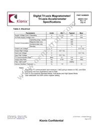 KMX61-1021-PR Datasheet Page 9