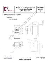 KMX61-1021-PR Datasheet Page 15