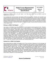KMX61-1021-PR Datasheet Page 19