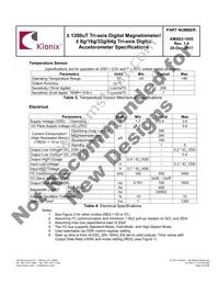 KMX63-1055 Datasheet Page 8