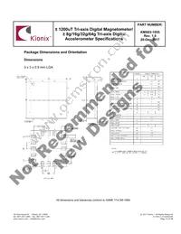 KMX63-1055 Datasheet Page 14