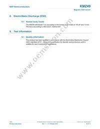 KMZ49 Datasheet Page 6