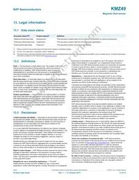 KMZ49 Datasheet Page 11