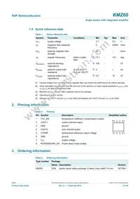 KMZ60 Datasheet Page 2