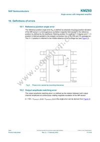 KMZ60 Datasheet Page 11