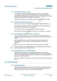 KMZ60 Datasheet Page 21