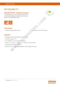 KP CSLNM1.F1.F1-5N5P-A Datasheet Cover
