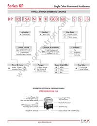 KP0215ANBKG036G-3TJB Datasheet Page 2