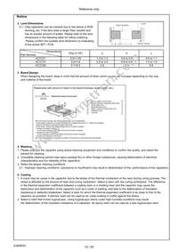 KRM31FR61E106KH01K Datasheet Page 11
