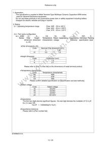 KRM31FR61E106KH01K Datasheet Page 13