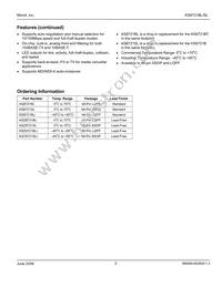 KS8721BLI-TR Datasheet Page 2