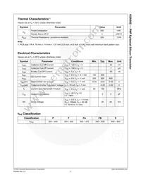 KSA992PTA Datasheet Page 3