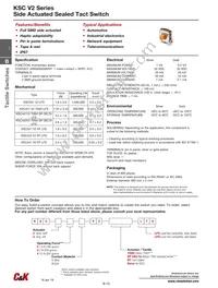 KSC421V30ACT3.17 Datasheet Page 16