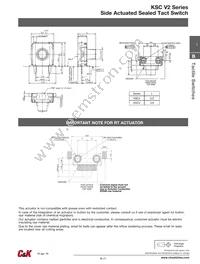 KSC421V30ACT3.17 Datasheet Page 17