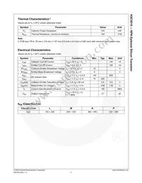 KSC5019MBU Datasheet Page 3