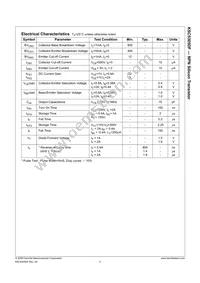 KSC5305DFTTU Datasheet Page 3
