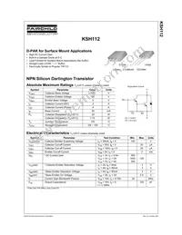 KSH112GTM_SB82051 Datasheet Page 2