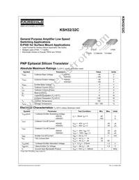 KSH32CTF Datasheet Page 2