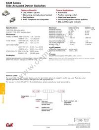 KSM1131DLFG Datasheet Cover