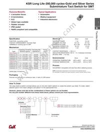 KSR254G LFG Datasheet Page 3