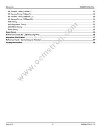 KSZ8051MNLI-TR Datasheet Page 6