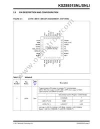 KSZ8851SNL Datasheet Page 7