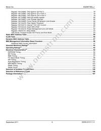 KSZ8873MLLJ Datasheet Page 8