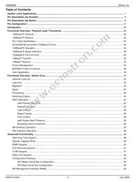 KSZ8995MI Datasheet Page 4