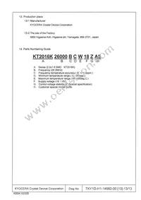 KT2016K26000BCW18ZAS Datasheet Page 13