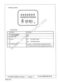 KT2520F27456ZAW28TBA Datasheet Page 7