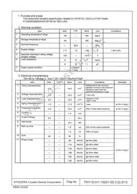 KT2520K26000AAW18TAS Datasheet Page 3