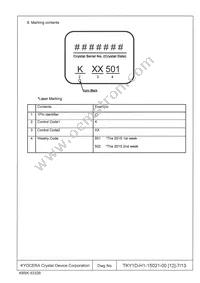 KT2520K26000AAW18TAS Datasheet Page 7