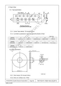 KT2520K26000AAW18TAS Datasheet Page 9