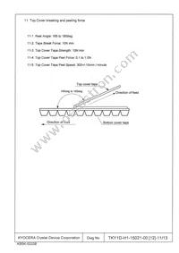 KT2520K26000AAW18TAS Datasheet Page 11