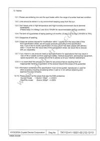 KT2520K26000AAW18TAS Datasheet Page 12