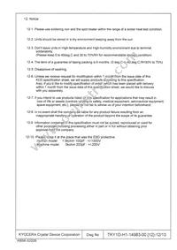 KT2520K26000ACW18TAS Datasheet Page 12