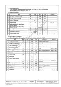 KT2520K26000DCW28QAS Datasheet Page 3