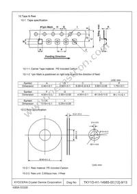 KT2520K26000DCW28QAS Datasheet Page 9