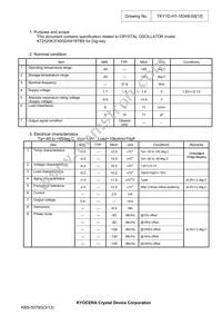 KT2520K37400ZAW18TBS Datasheet Page 3