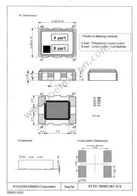 KT3225R40000ECV28TBA Datasheet Page 7