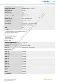 KT5G-2N1112 Datasheet Page 3