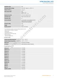 KT5W-2N1116D Datasheet Page 3