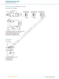 KT5W-2N1116D Datasheet Page 4