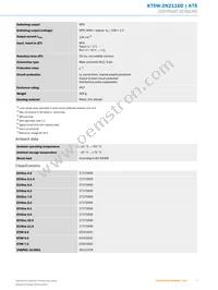 KT5W-2N2116D Datasheet Page 3