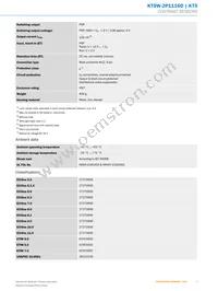 KT5W-2P1116D Datasheet Page 3